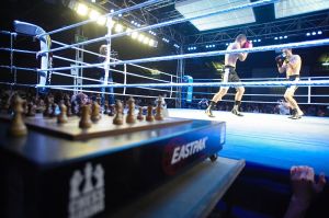 Chess boxing tests mental and physical strength. 